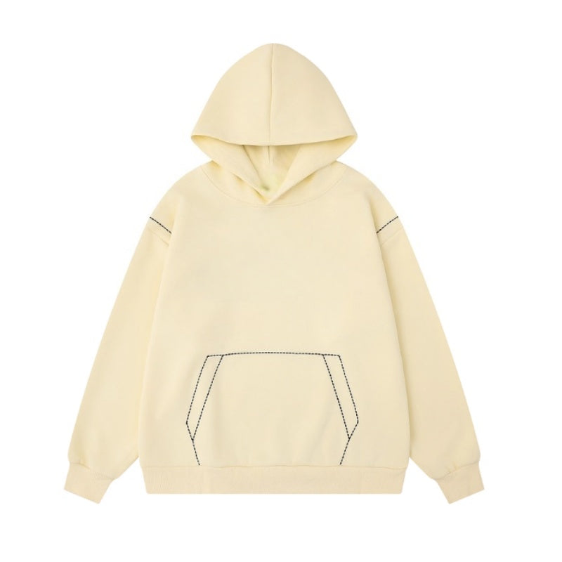Classic Apricot Sporty Hoodie